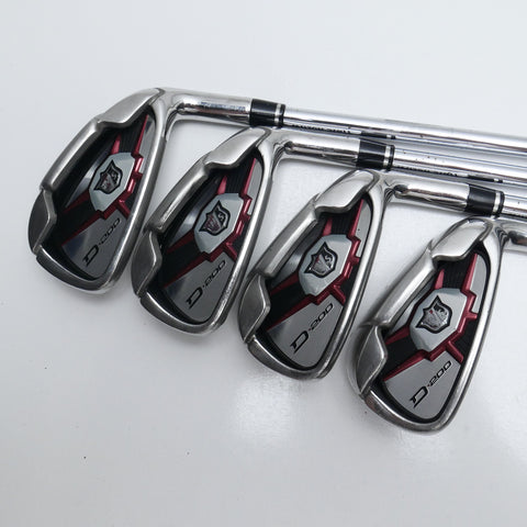 Used Wilson D200 Iron Set / 5 - SW / Uniflex