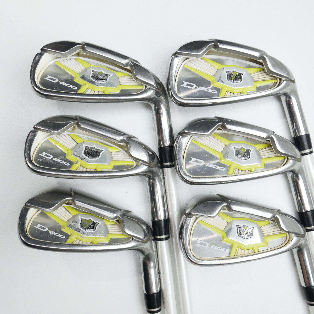 Used Wilson D200 Womens Iron Set / 6 - SW / Ladies Flex