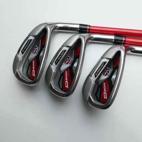 Used Wilson D300 Iron Set / 5 - SW / Regular Flex
