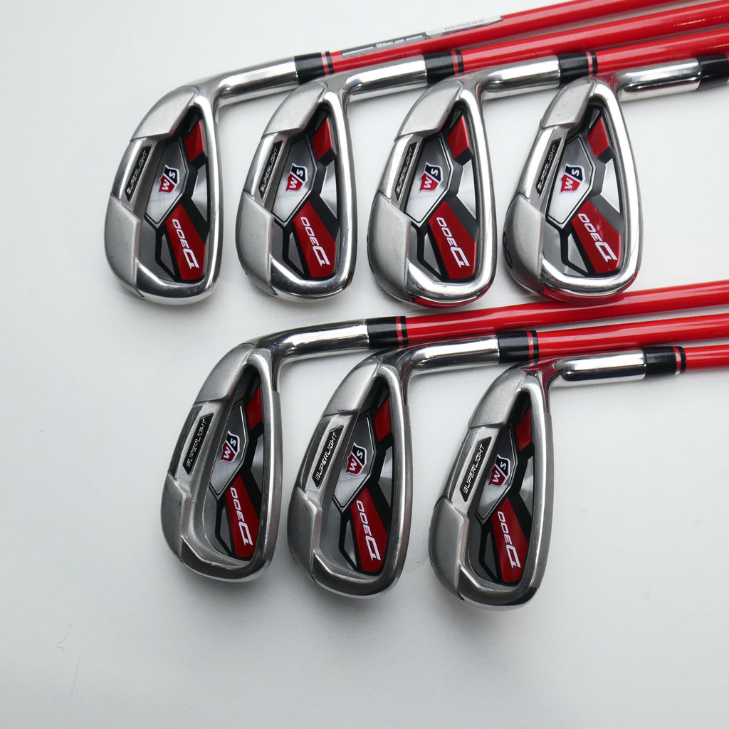 Used Wilson D300 Iron Set / 5 - SW / Regular Flex