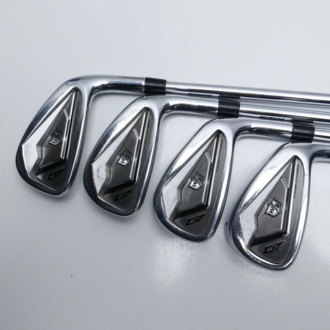 Used Wilson D7 Forged Iron Set / 4 - PW / Stiff Flex