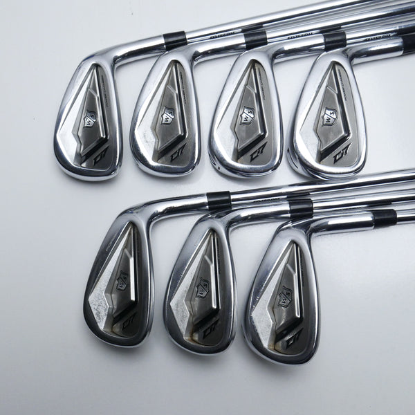 Used Wilson D7 Forged Iron Set / 4 - PW / Stiff Flex