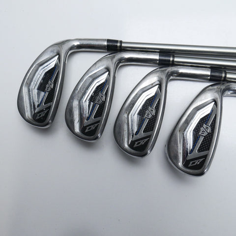 Used Wilson D7 Iron Set / 4 - PW + GW / Regular Flex