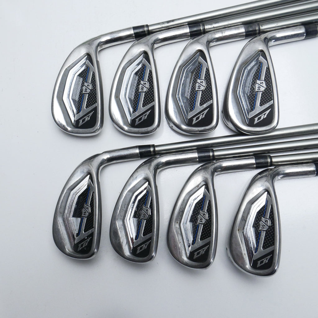 Used Wilson D7 Iron Set / 4 - PW + GW / Regular Flex