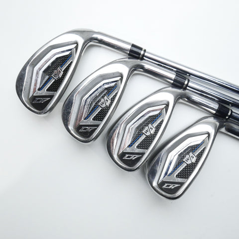 Used Wilson D7 Iron Set / 4 - SW / Regular Flex