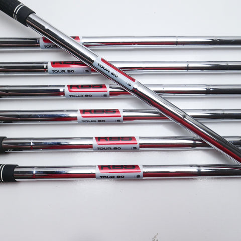 Used Wilson D7 Iron Set / 5 - PW + GW / Stiff Flex
