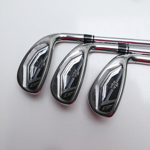 Used Wilson D7 Iron Set / 5 - PW + GW / Stiff Flex