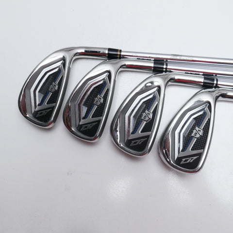 Used Wilson D7 Iron Set / 5 - PW + GW / Stiff Flex