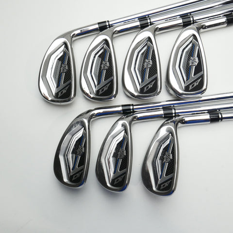 Used Wilson D7 Iron Set / 5 - PW + GW / Stiff Flex