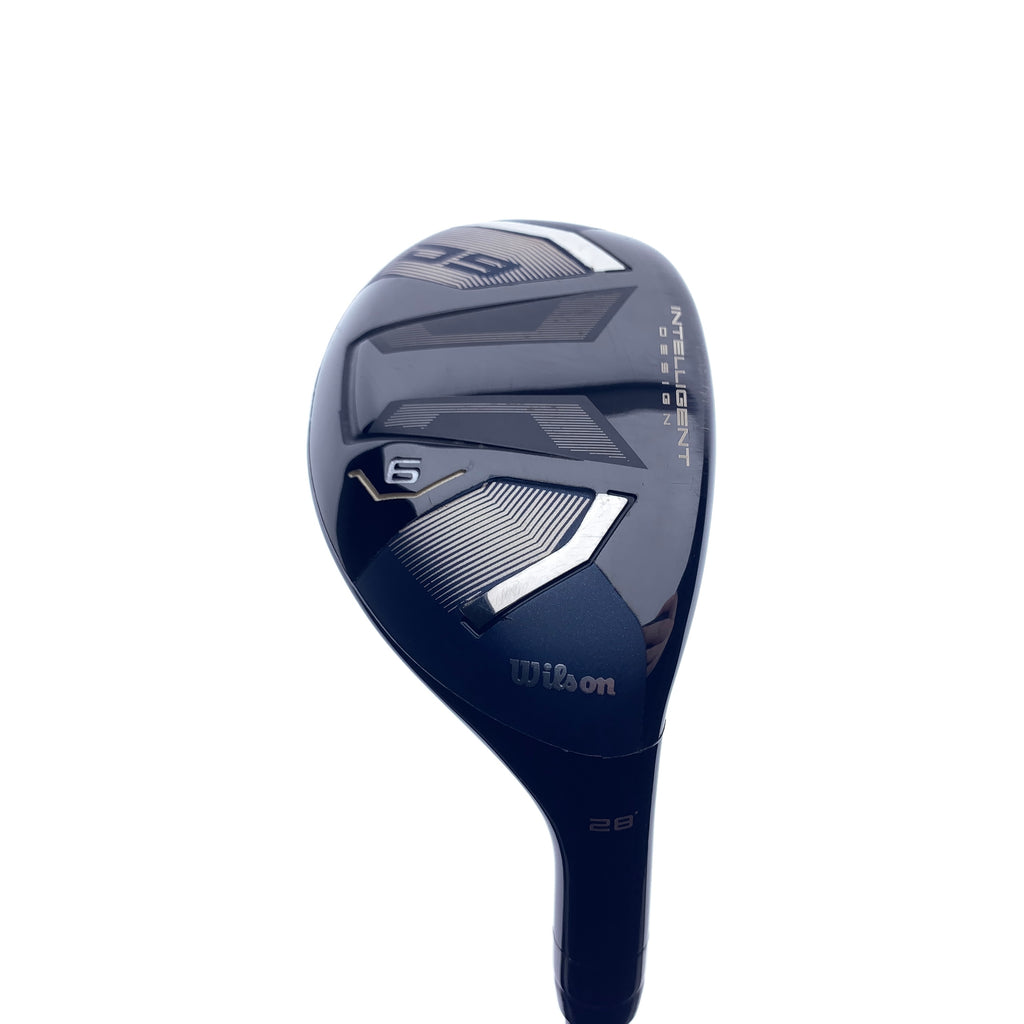 Used Wilson D9 6 Hybrid / 28.0 Degrees / A Flex