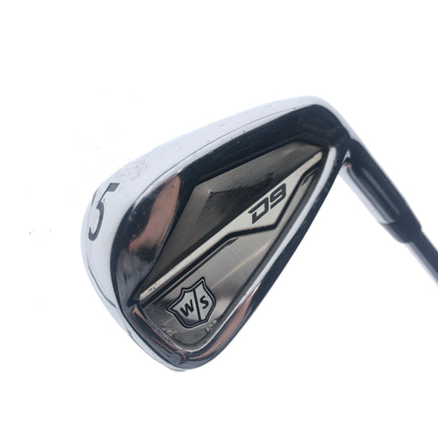 Used Wilson D9 Forged 5 Iron / 24.5 Degrees / Stiff Flex
