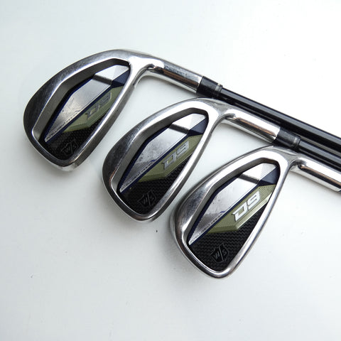 Used Wilson D9 Iron Set / 5 - PW / Regular Flex