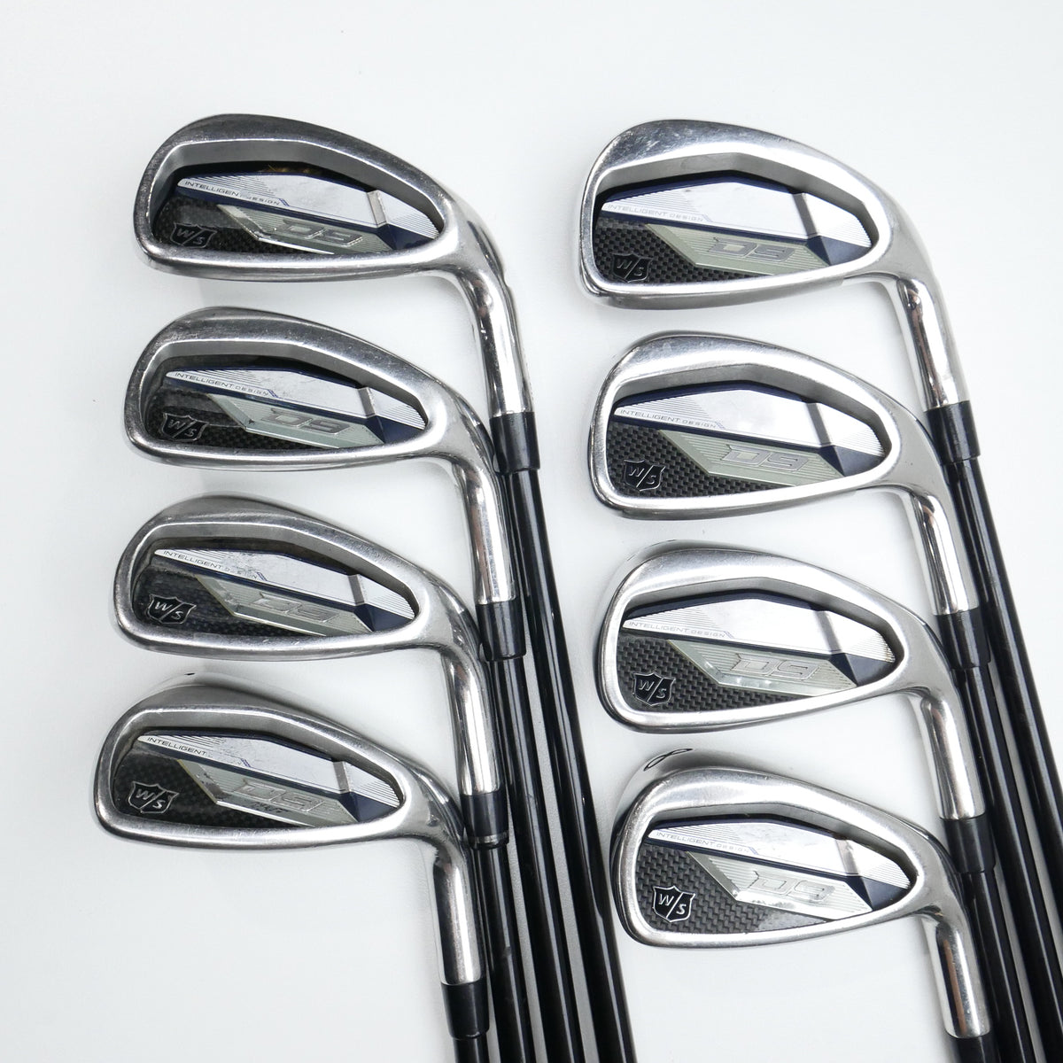 Used Wilson D9 Iron Set / 5 - SW + GW / Regular Flex