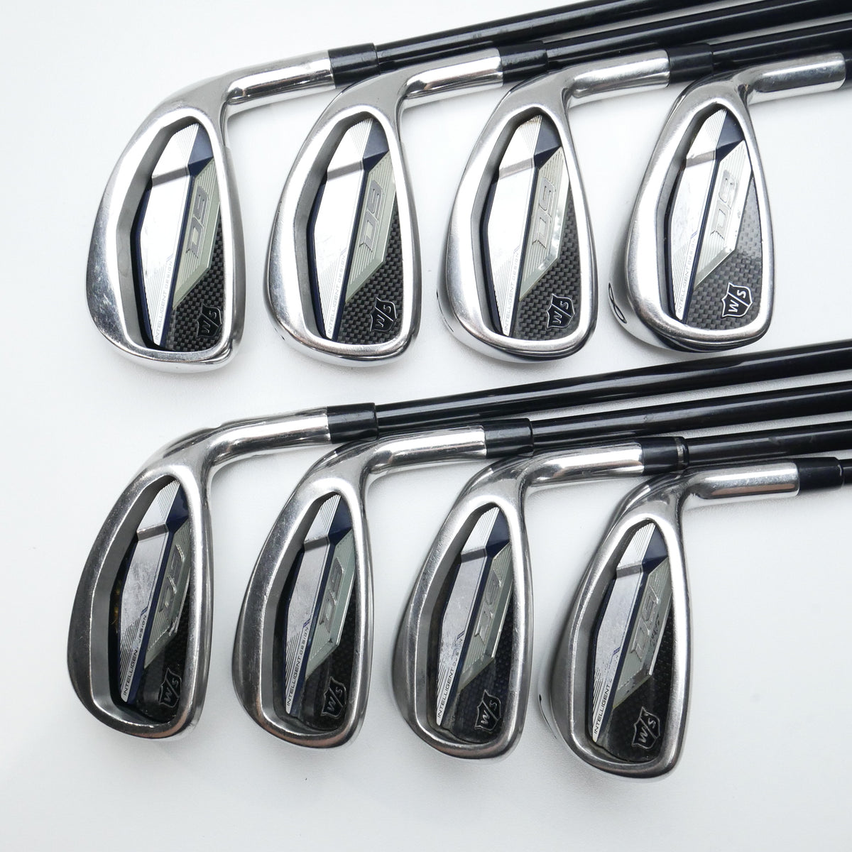Used Wilson D9 Iron Set / 5 - SW + GW / Regular Flex