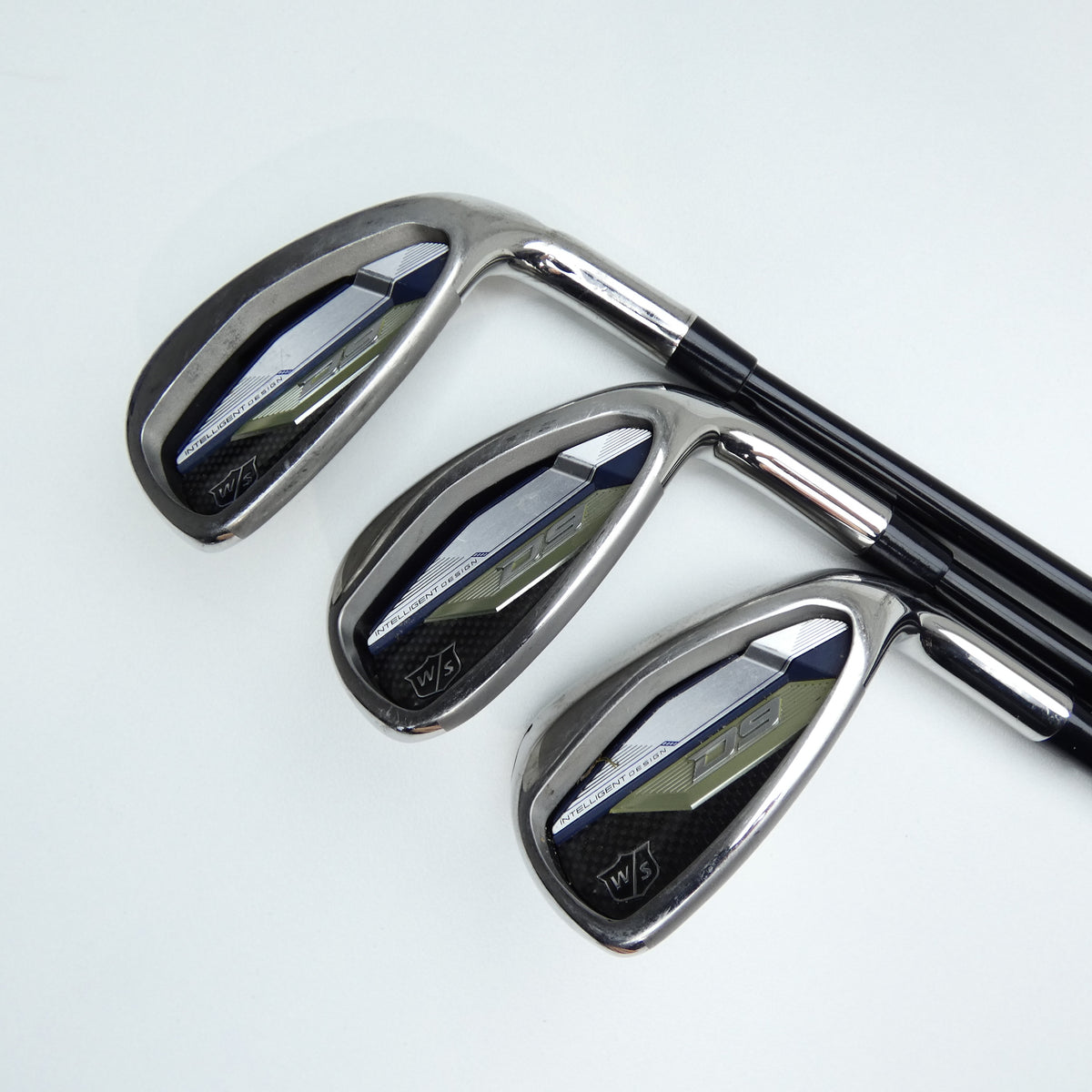 Used Wilson D9 Iron Set / 6 - SW + GW / A Flex