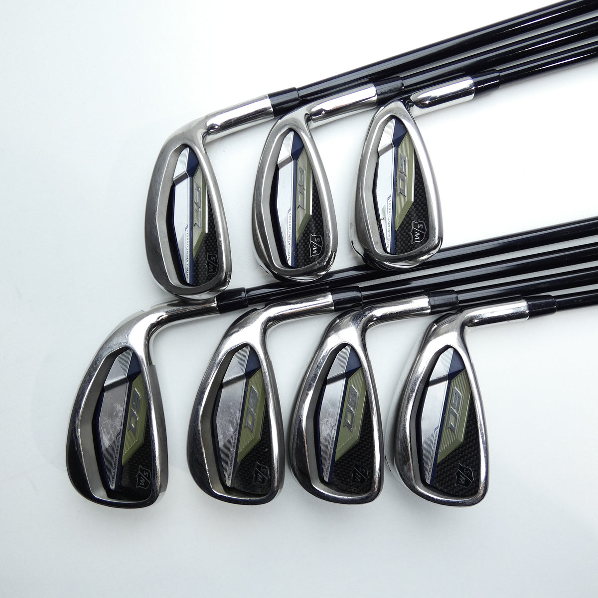 Used Wilson D9 Iron Set / 6 - SW + GW / A Flex