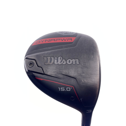 Used Wilson DYNAPWR 3 Fairway Wood / 15.0 Degrees / Stiff Flex