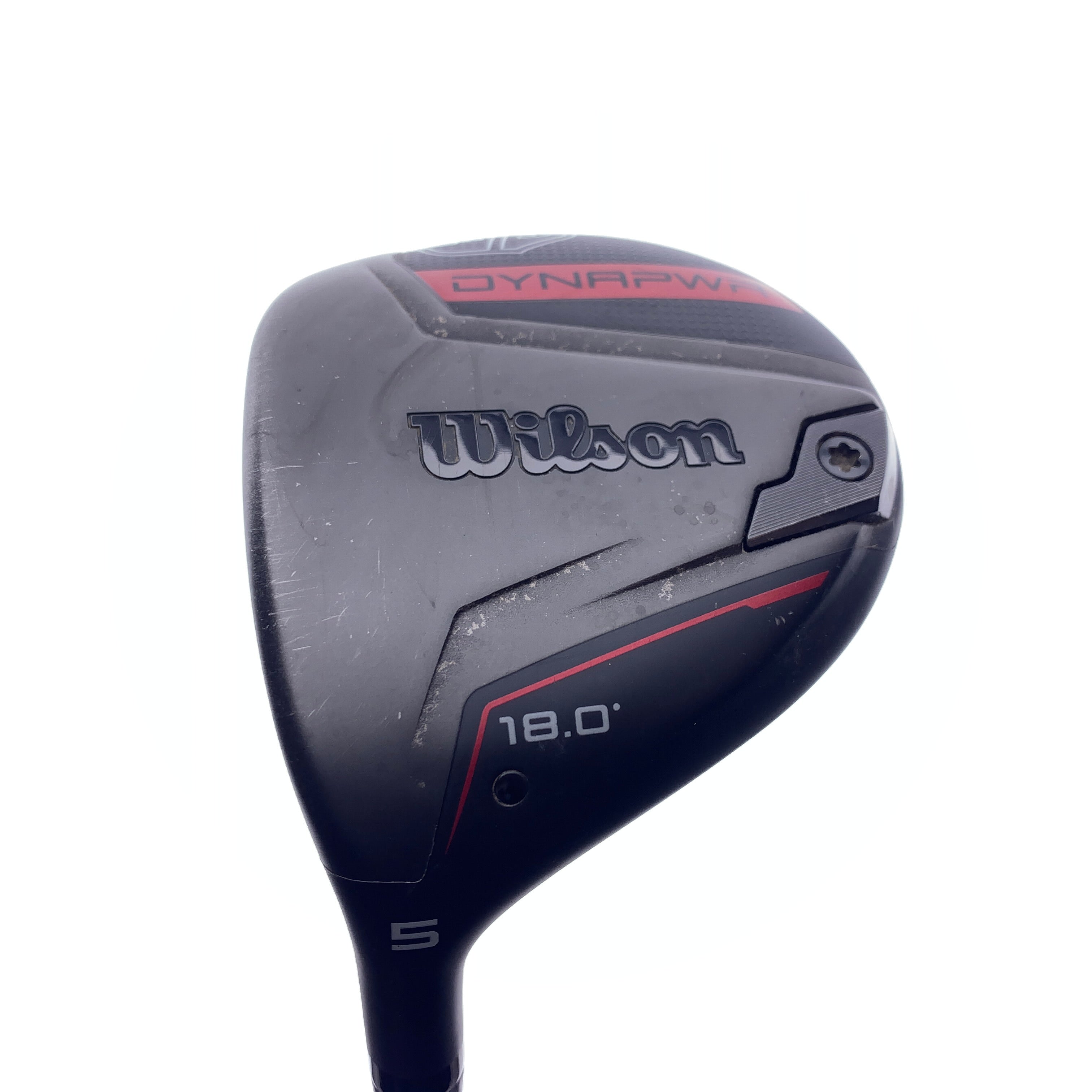 Used Wilson DYNAPWR 5 Fairway Wood / 18 Degrees / Diamana TB 80 TX / Left-Handed