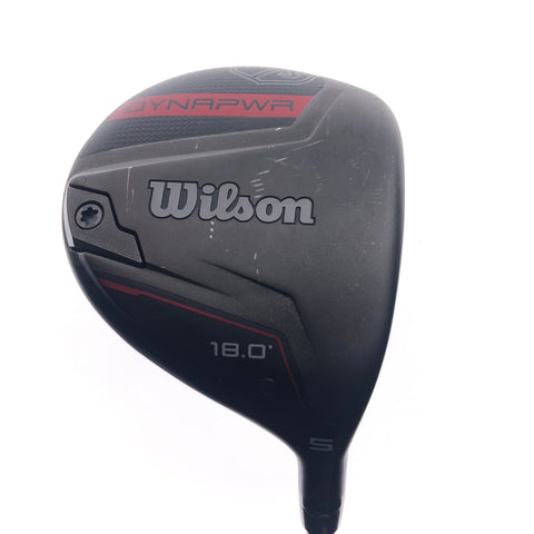 Used Wilson DYNAPWR 5 Fairway Wood / 18 Degrees / Regular Flex