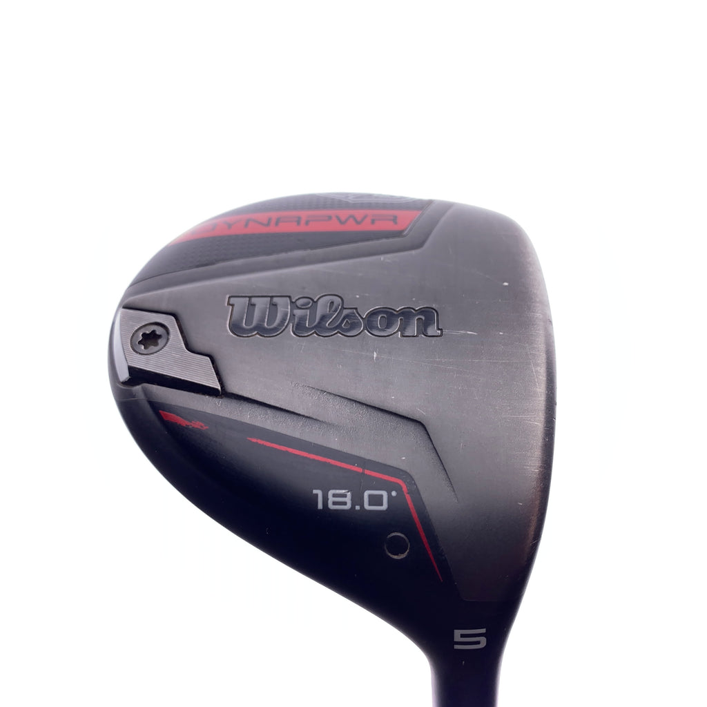 Used Wilson DYNAPWR 5 Fairway Wood / 18 Degrees / Regular Flex