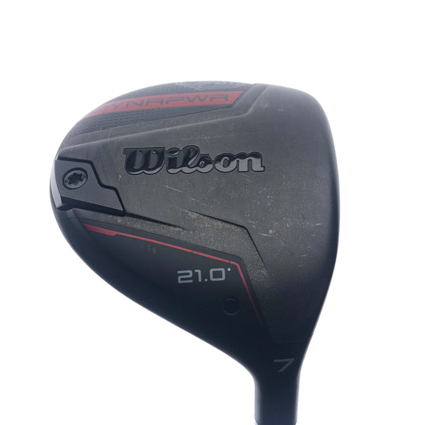 Used Wilson DYNAPWR 7 Fairway Wood / 21 Degrees / Regular Flex