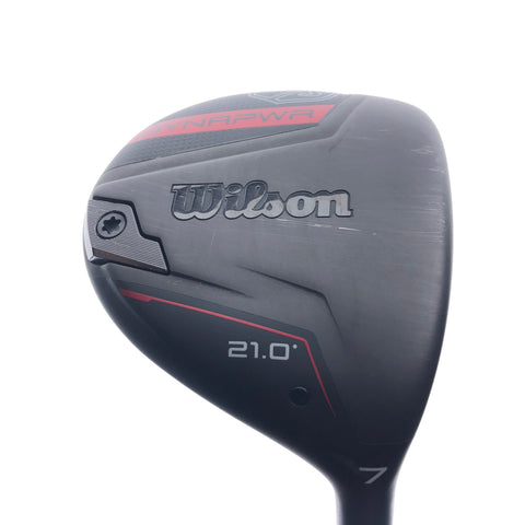 Used Wilson DYNAPWR 7 Fairway Wood / 21 Degrees / Soft Regular Flex