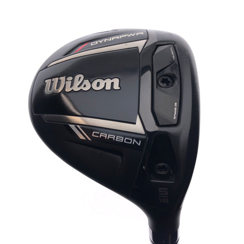 Used Wilson DYNAPWR Carbon 2025 5 Fairway Wood / 18 Degrees / Stiff Flex