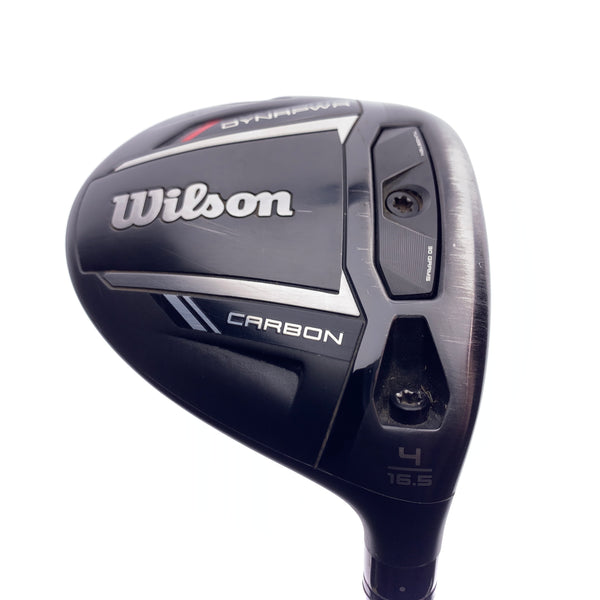 Used Wilson DYNAPWR Carbon 4 Fairway Wood / 16.5 Degrees / A Flex