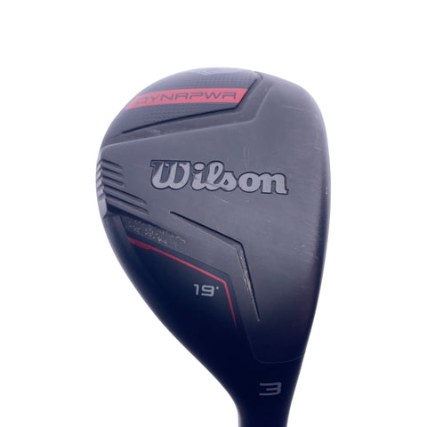 Used Wilson DynaPwr 3 Hybrid / 19 Degrees / Stiff Flex