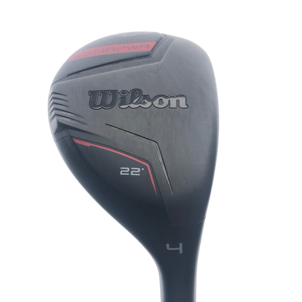 Used Wilson DynaPwr 4 Hybrid / 22 Degrees / Stiff Flex