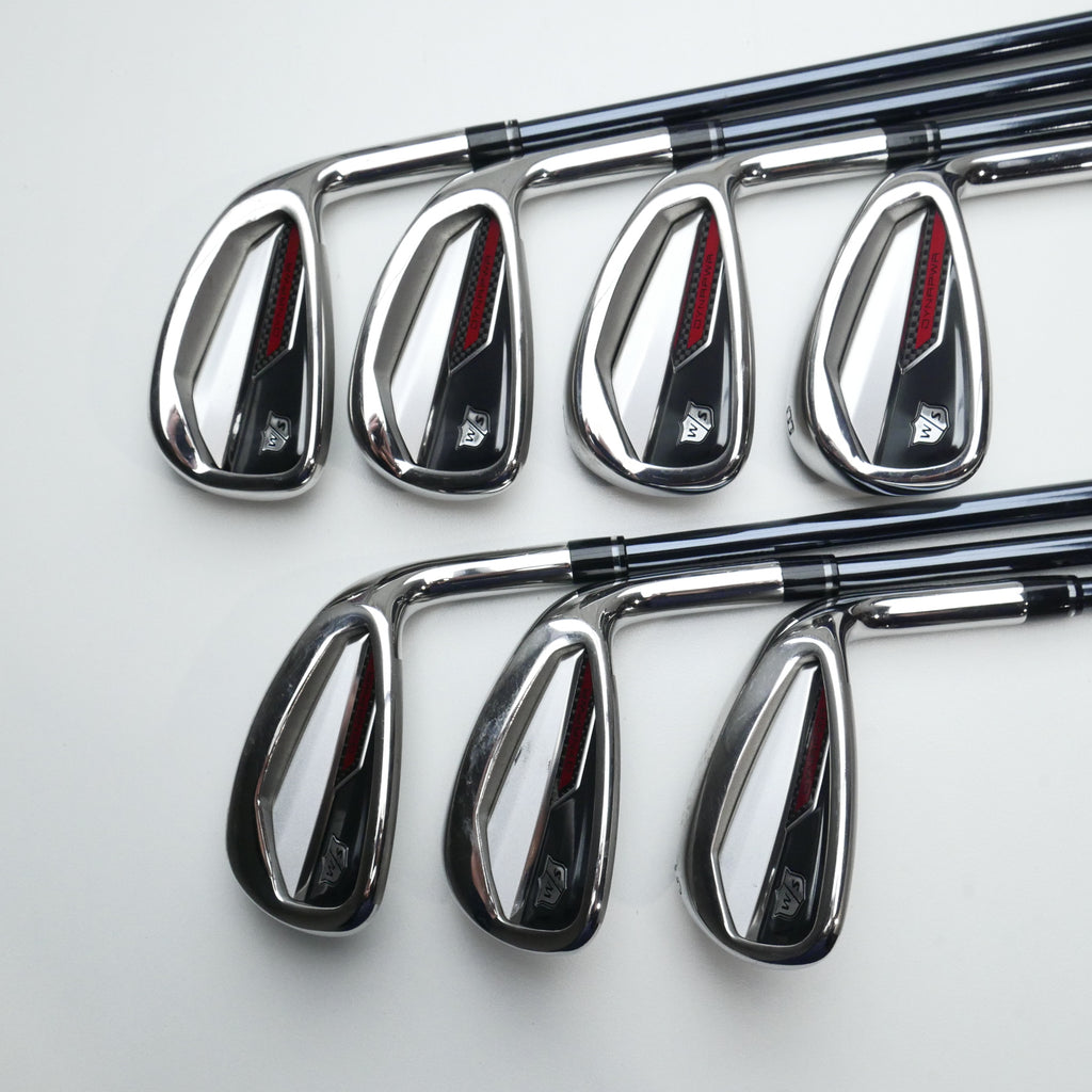 Used Wilson Dynapower 2024 Steel Iron Set / 5 - SW / Regular Flex