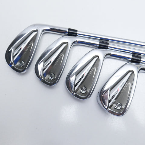 Used Wilson Dynapower Forged 2024 Iron Set / 4 - PW / Regular Flex