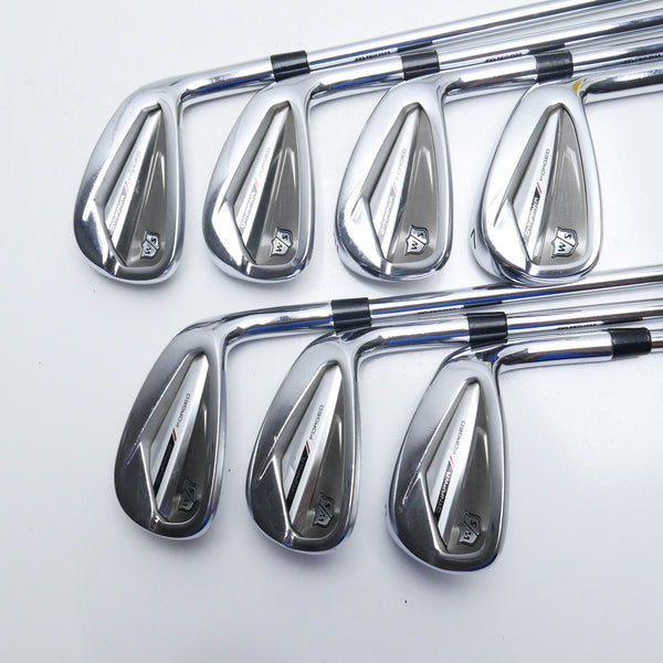 Used Wilson Dynapower Forged 2024 Iron Set / 4 - PW / Regular Flex