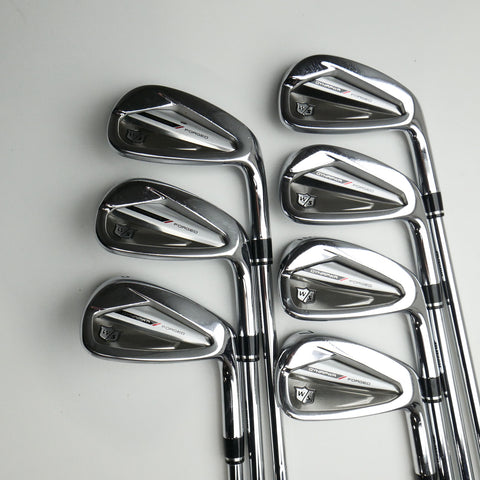 Used Wilson Dynapower Forged 2024 Iron Set / 4 - PW / Stiff Flex