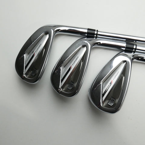 Used Wilson Dynapower Forged 2024 Iron Set / 4 - PW / Stiff Flex