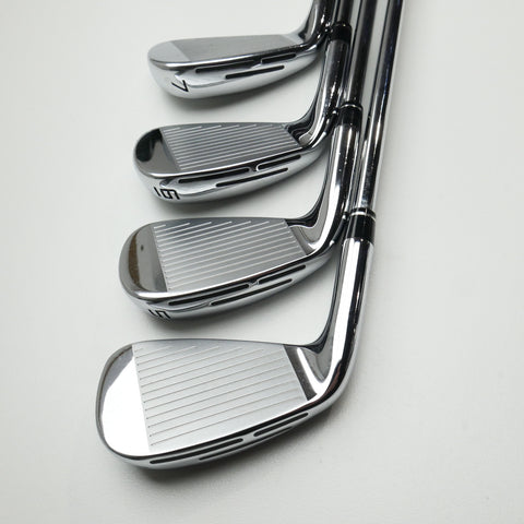 Used Wilson Dynapower Forged 2024 Iron Set / 4 - PW / Stiff Flex