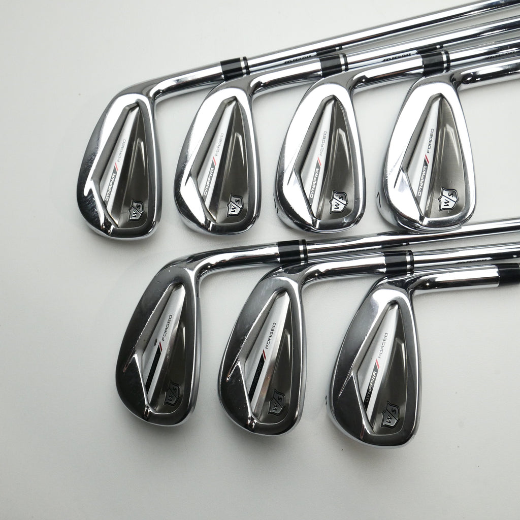 Used Wilson Dynapower Forged 2024 Iron Set / 4 - PW / Stiff Flex