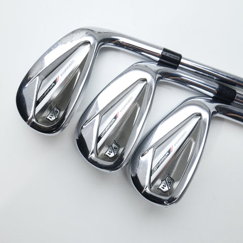 Used Wilson Dynapower Forged 2024 Iron Set / 5 - PW + GW / Stiff Flex