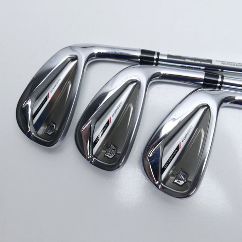 Used Wilson Dynapower Forged 2024 Iron Set / 5 - PW / Regular Flex