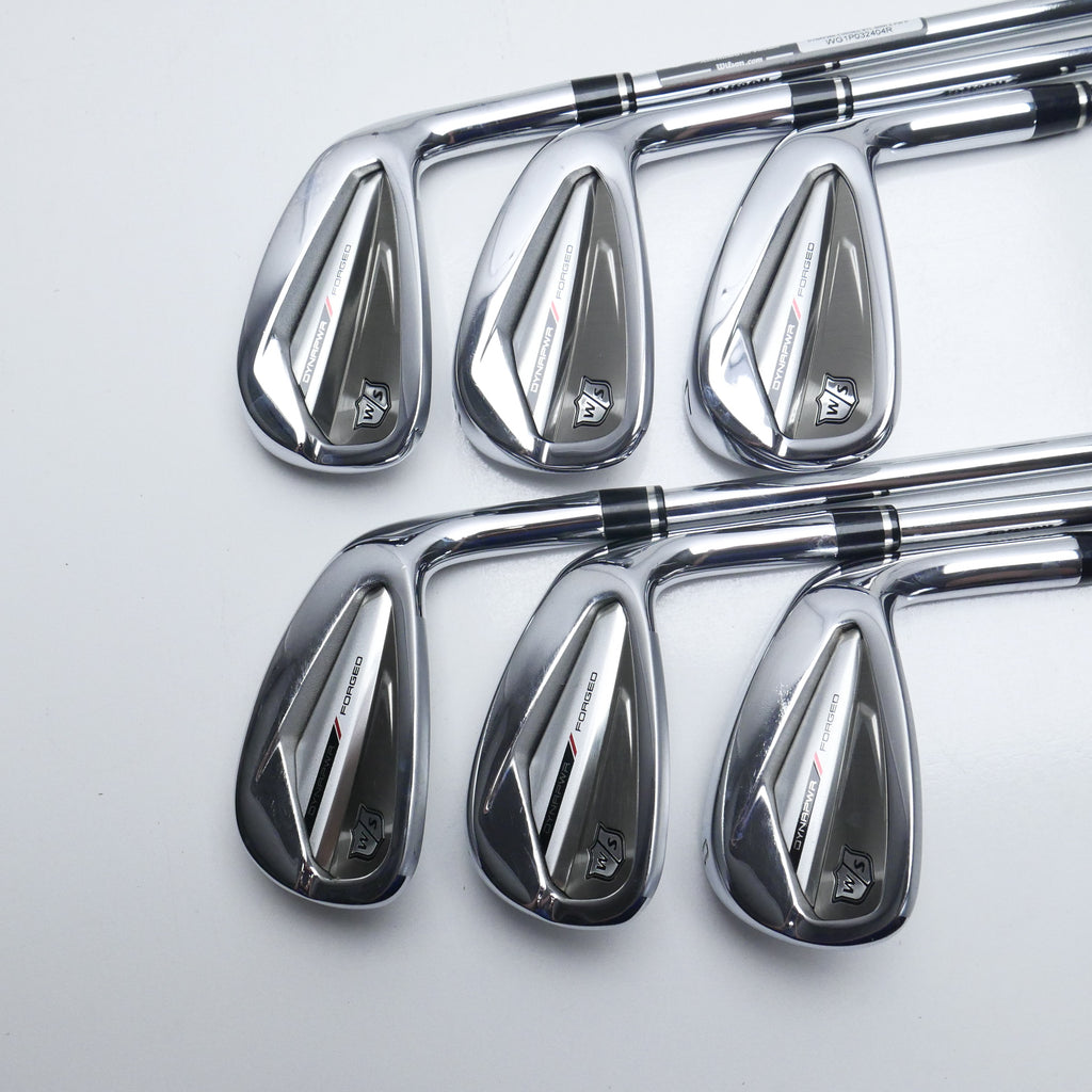 Used Wilson Dynapower Forged 2024 Iron Set / 5 - PW / Regular Flex