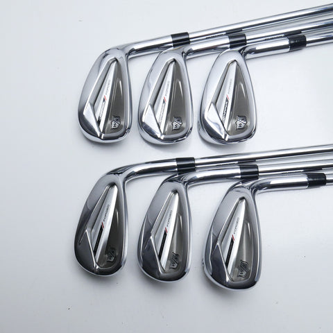 Used Wilson Dynapower Forged 204 Iron Set / 6 - PW + GW / Regular Flex