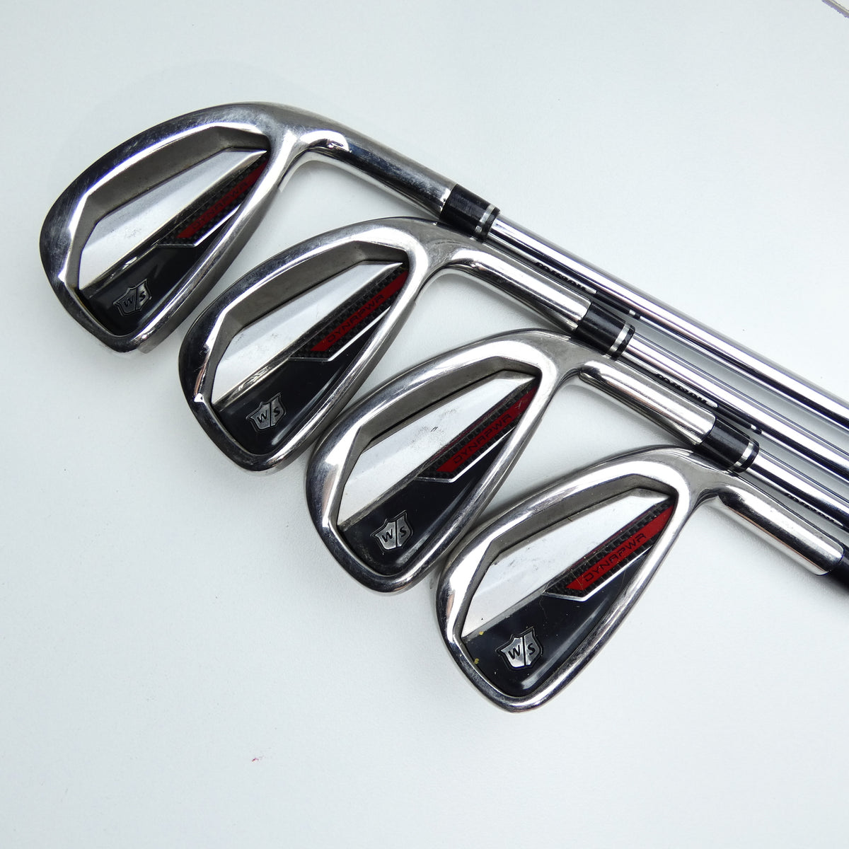 Used Wilson Dynapower Steel 2023 Iron Set / 5 - SW / Stiff Flex