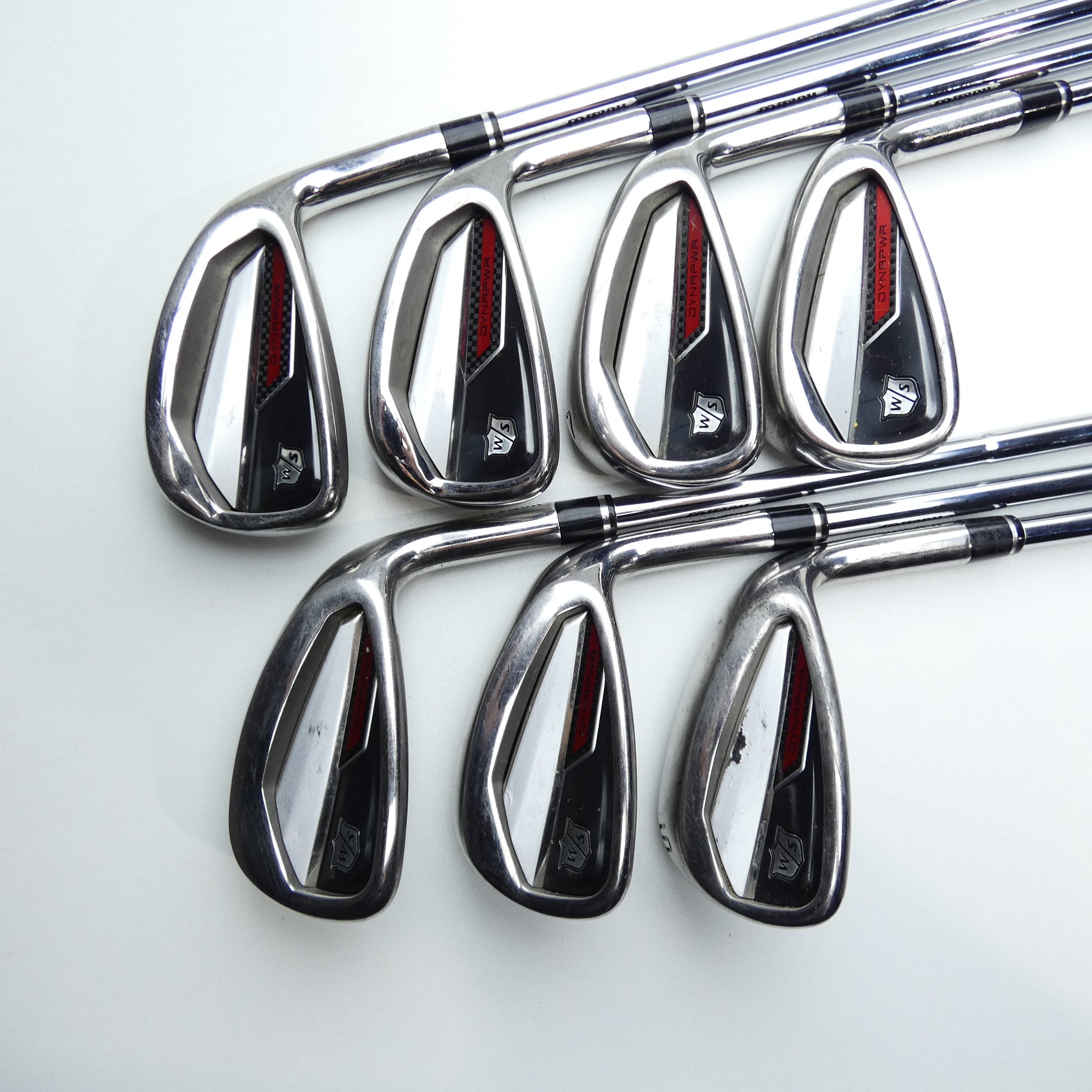 Used Wilson Dynapower Steel 2023 Iron Set / 5 - SW / Stiff Flex