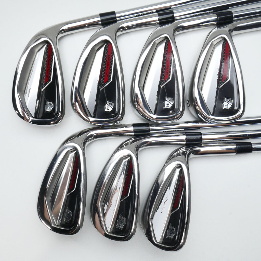 Used Wilson Dynapower Steel 2023 Iron Set / 5 - SW / Stiff Flex