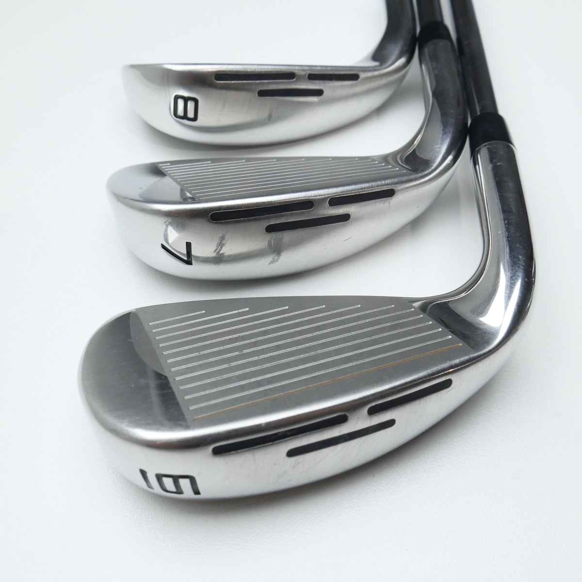 Used Wilson Dynapower Steel 2023 Iron Set / 6 - PW + GW / Stiff Flex