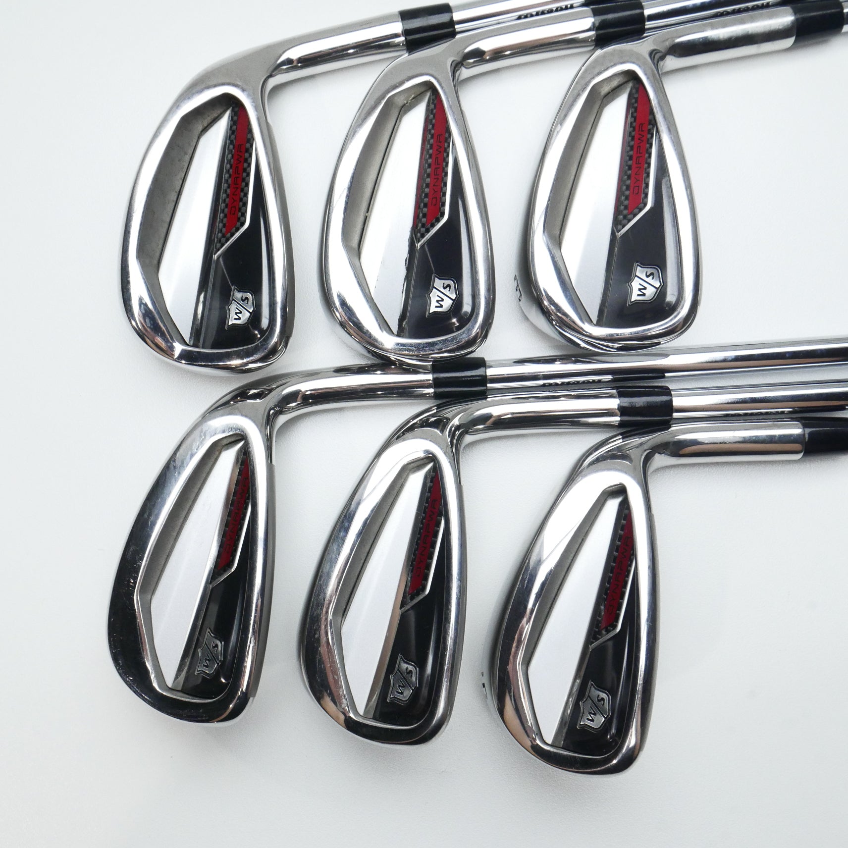 Used Wilson Dynapower Steel 2023 Iron Set / 6 - PW + GW / Stiff Flex