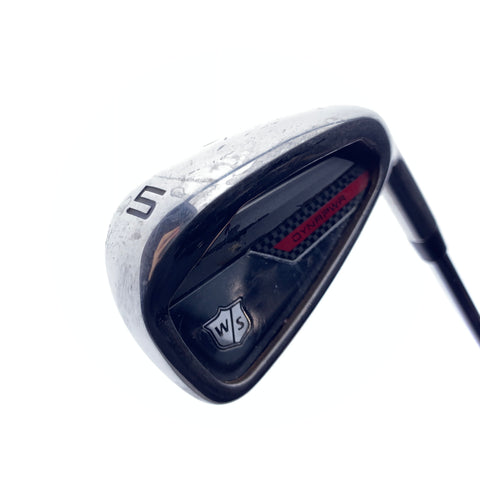 Used Wilson Dynapower Steel 5 Iron / 22 Degrees / Stiff Flex