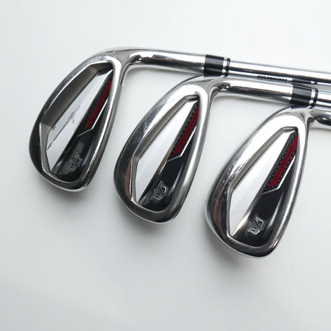 Used Wilson Dynapower Steel Iron Set / 5 - PW / Regular Flex