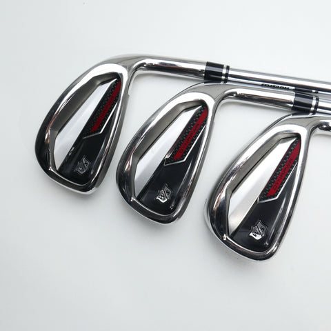 Used Wilson Dynapower Steel Iron Set / 5 - PW / Regular Flex