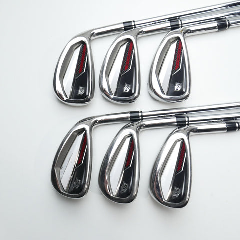 Used Wilson Dynapower Steel Iron Set / 5 - PW / Regular Flex